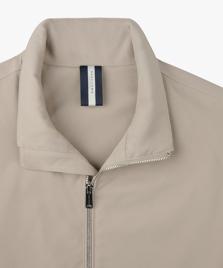  Profuomo Bodywarmer – Beige-72% polyester, 28% elastisch polyamide-HEREN JASSEN & JACKS-Beige