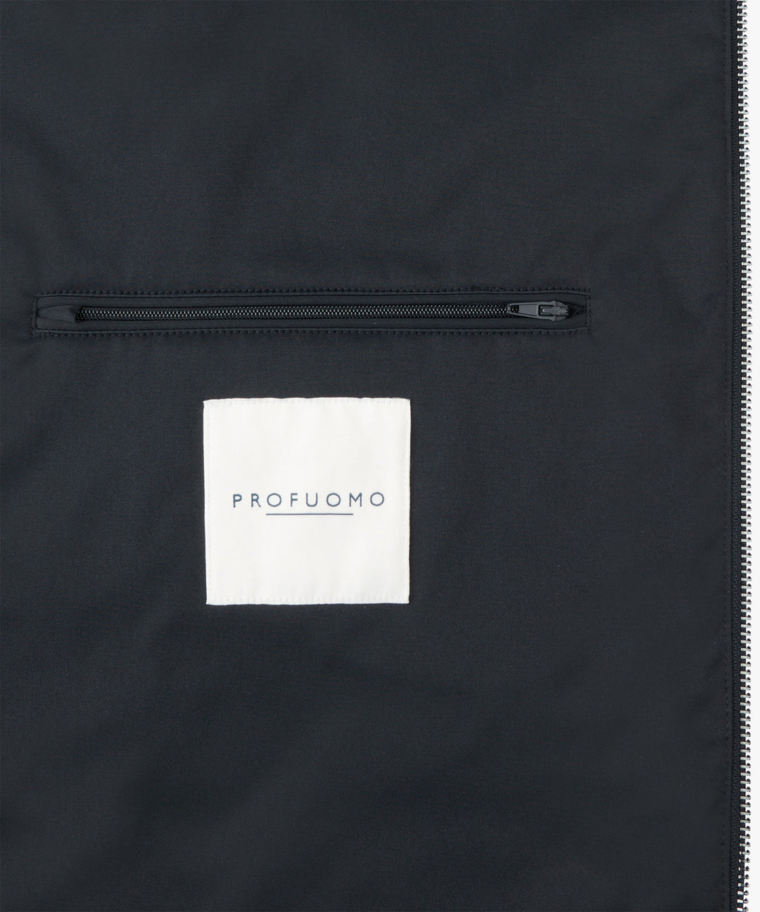 Profuomo Bodywarmer – Blauw-72% polyester, 28% elastisch polyamide-HEREN JASSEN & JACKS-Blauw