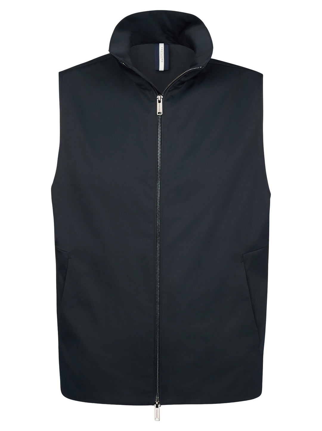 Profuomo Bodywarmer – Blauw-72% polyester, 28% elastisch polyamide-HEREN JASSEN & JACKS-Blauw