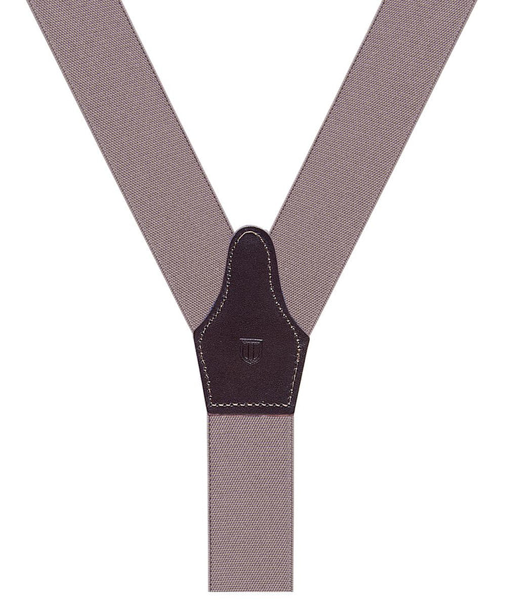 Profuomo bretels-75% polyester, 15% elastaan, 10% leer-HEREN ACCESSOIRES-Beige