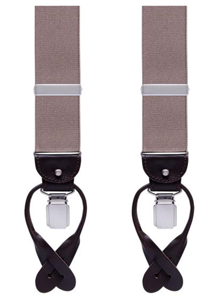 Profuomo bretels-82% polyester, 18% elasthaan-HEREN ACCESSOIRES-Beige