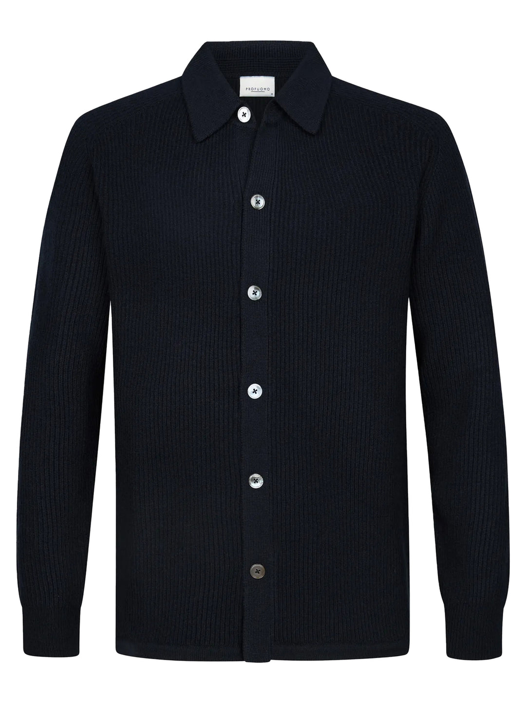 Profuomo Buitenvest – Blauw-100% wol-HEREN JASSEN & JACKS-Blauw