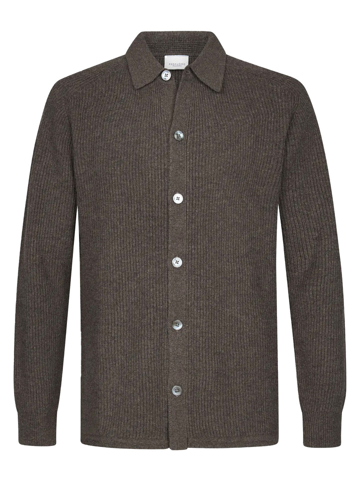 Profuomo Buitenvest – Bruin-100% wol-HEREN JASSEN & JACKS-Bruin