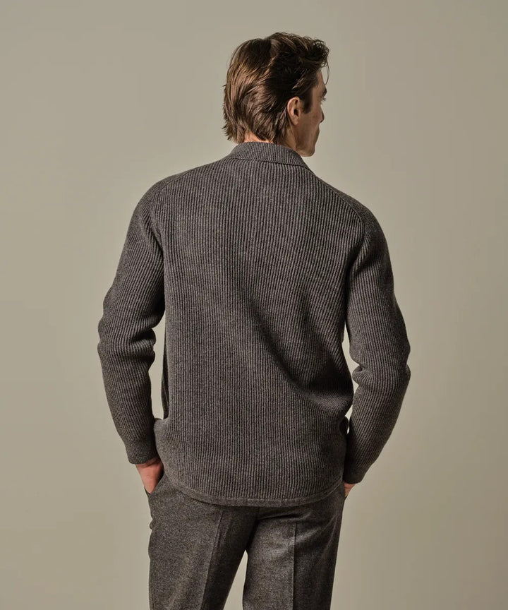 Profuomo Buitenvest – Bruin-100% wol-HEREN JASSEN & JACKS-Bruin