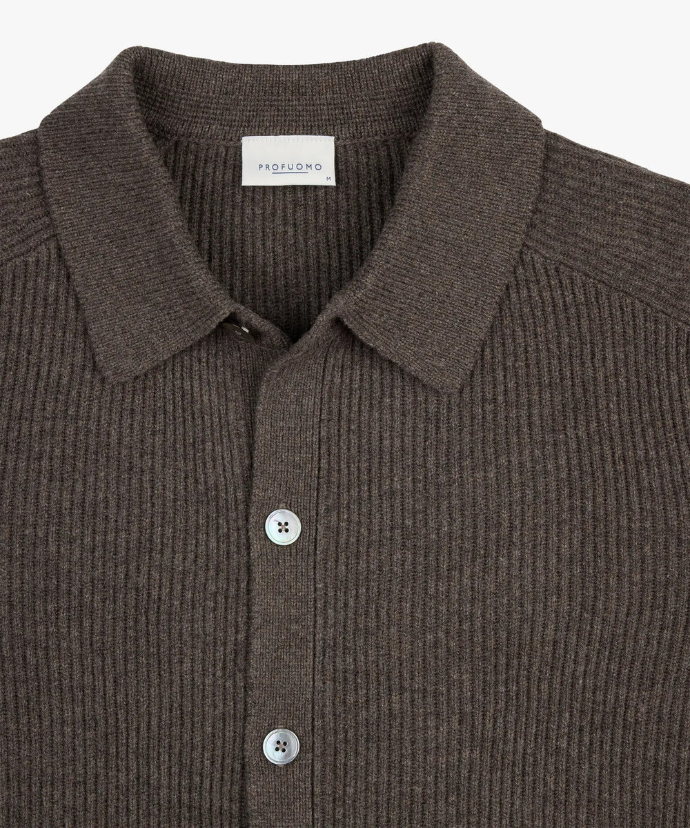 Profuomo Buitenvest – Bruin-100% wol-HEREN JASSEN & JACKS-Bruin