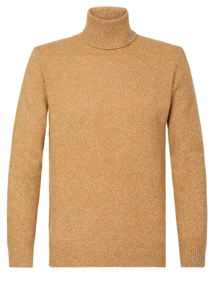 Profuomo camel coltrui-80% wol, 20% polyamide-HEREN TRUIEN & VESTEN-Beige