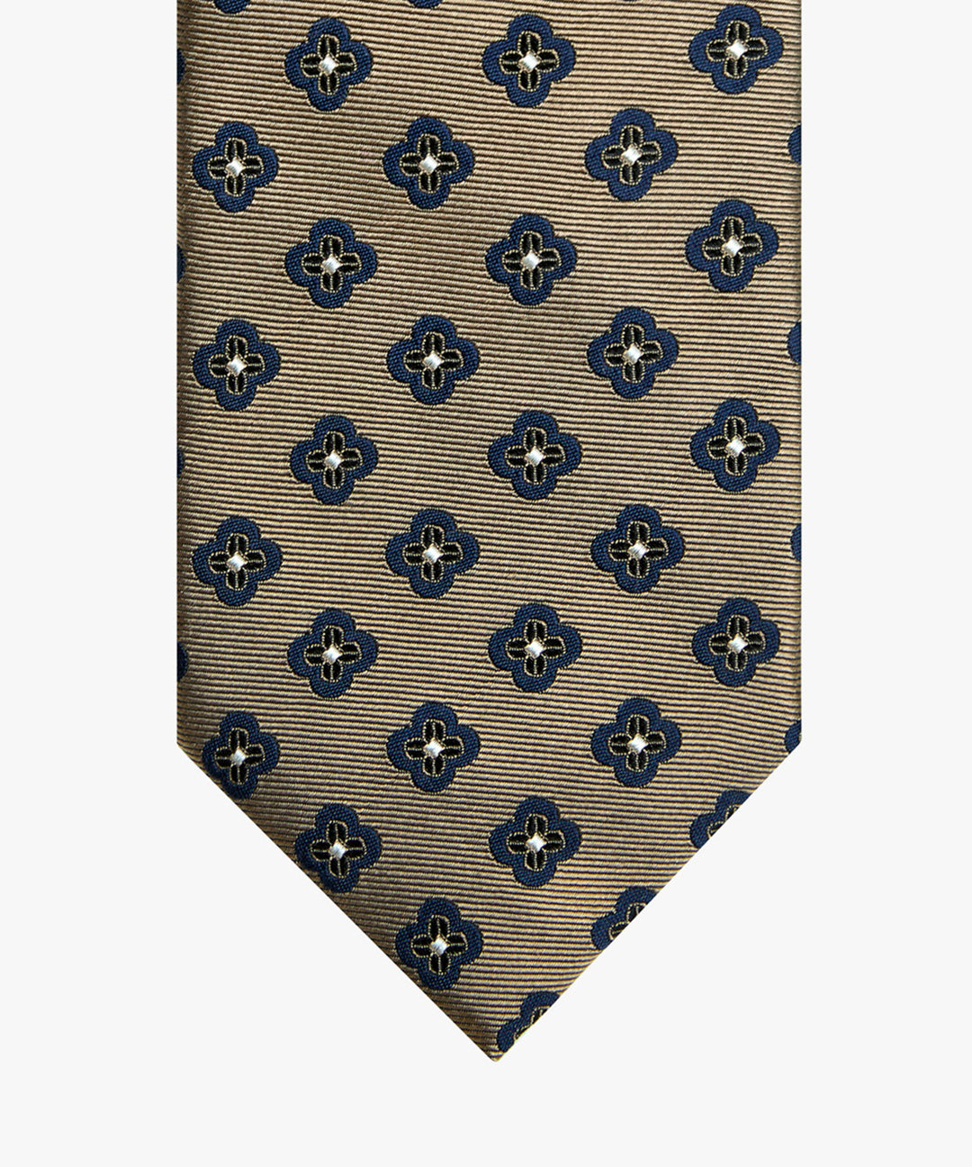 Profuomo camel stropdas-100% zijde-HEREN DAS/ STRIK/POCHETTE-Beige