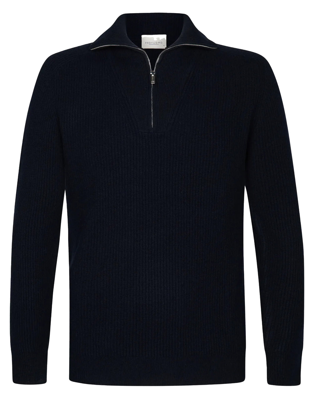 Profuomo Coltrui Rits – Blauw-100% wol-HEREN TRUIEN & VESTEN-Blauw