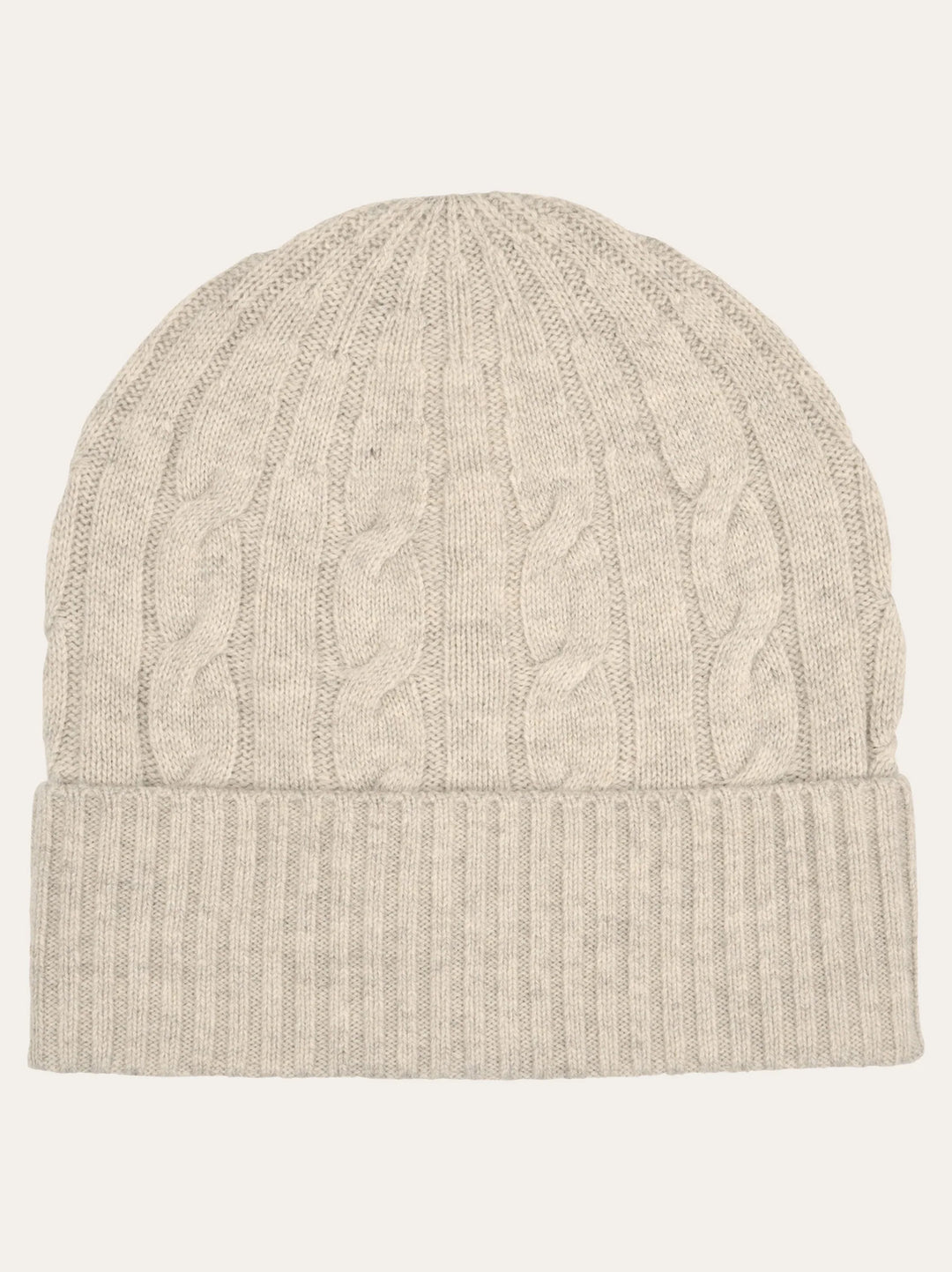 Profuomo Gebreide Muts – Beige-50% wol, 30% polyamide, 20% modaal-HEREN ACCESSOIRES-Beige