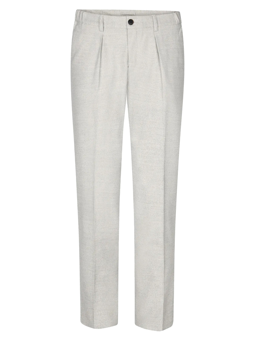 Profuomo Grey Flannel Chino – Grijs-46% cotton, 33% polyester, 18% viscose, 3% elastaan-HEREN BROEKEN-Grijs