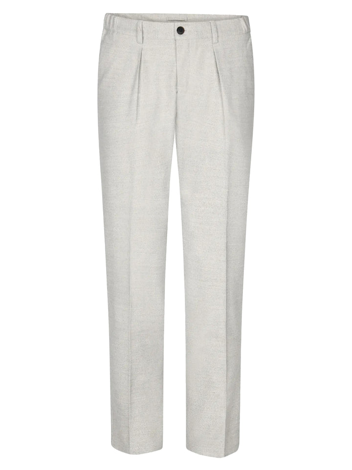 Profuomo Grey Flannel Chino – Grijs-46% cotton, 33% polyester, 18% viscose, 3% elastaan-HEREN BROEKEN-Grijs