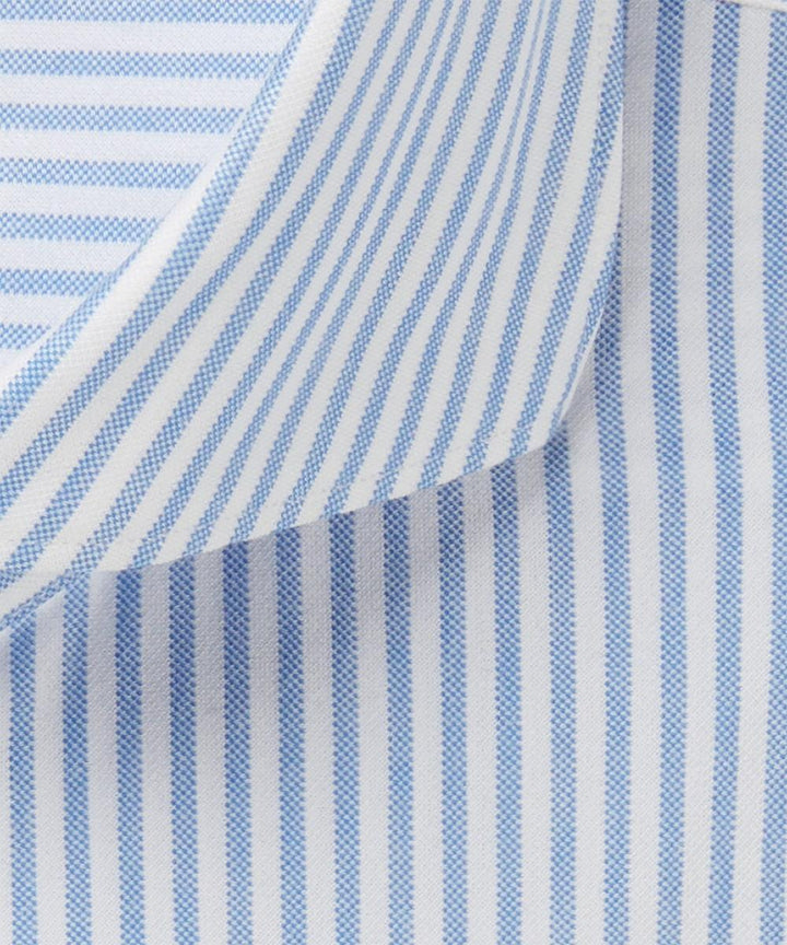 Profuomo japanese knitted-54% katoen, 46% polyester-HEREN SHIRTS-Blauw