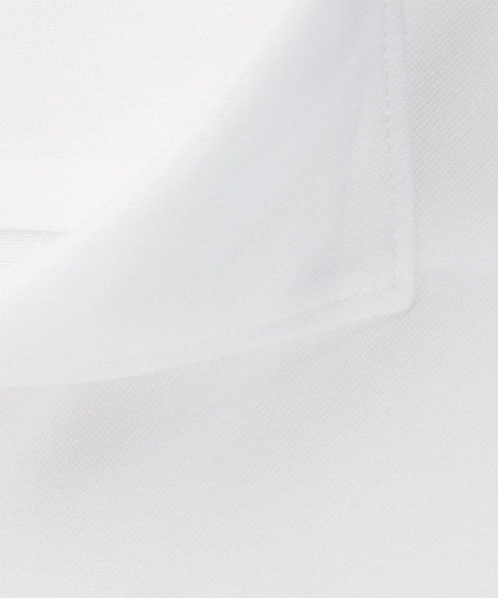 Profuomo japanese knitted-54% katoen, 46% polyester-HEREN SHIRTS-Wit