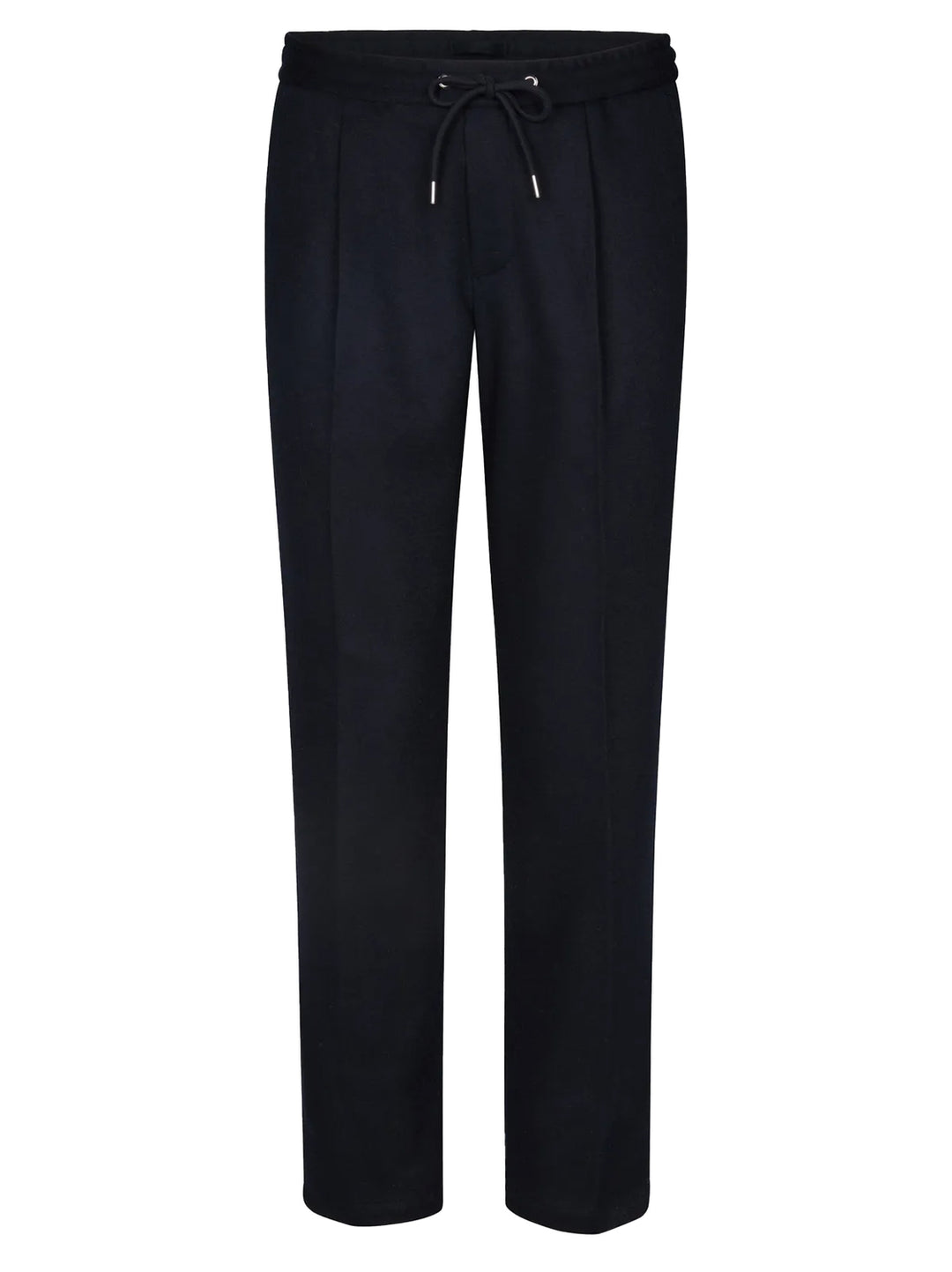 Profuomo Knitted Sportcord – Blauw-47% polyester, 20% wol, 16% nylon, 13% katoen-HEREN BROEKEN-Blauw