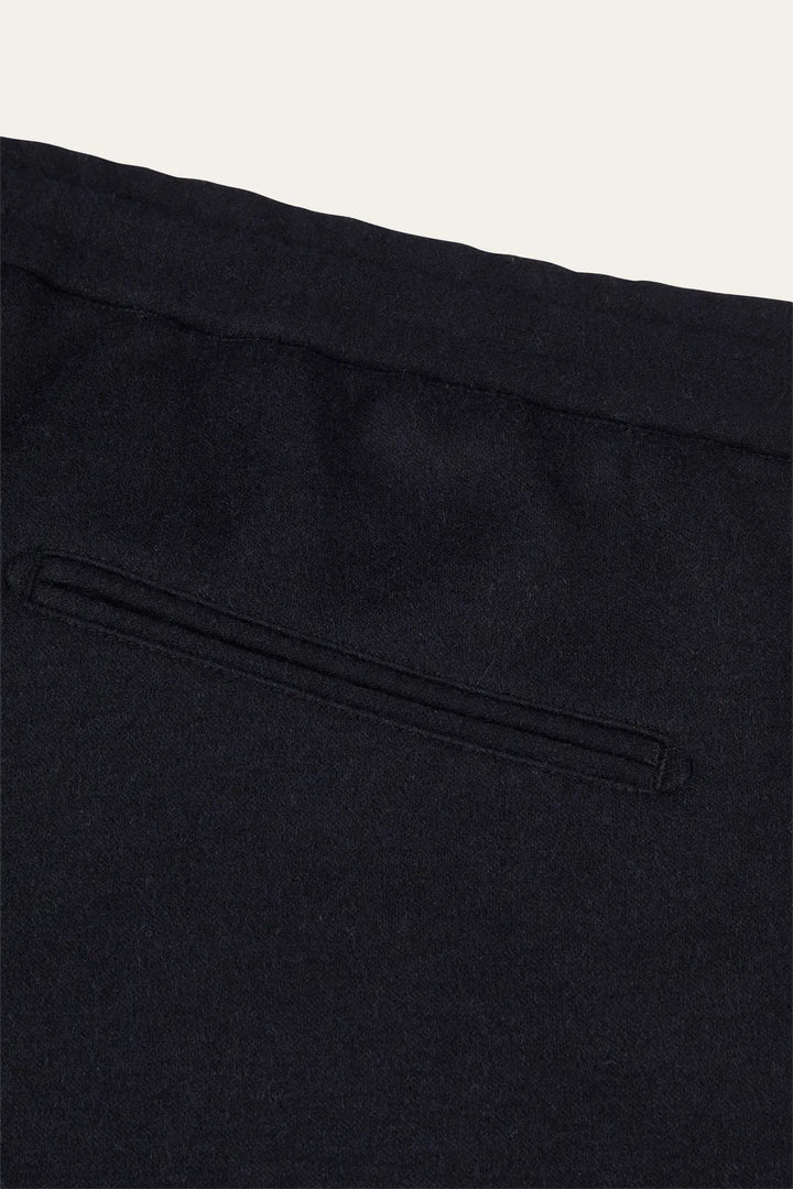 Profuomo Knitted Sportcord Pantalon – Blauw-47% polyester, 20% wol, 16% nylon, 13% katoen-HEREN BROEKEN-Blauw