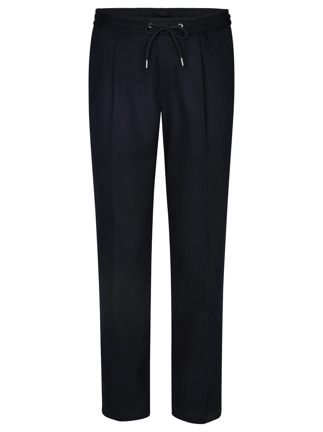 Profuomo Knitted Sportcord Pantalon – Blauw-47% polyester, 20% wol, 16% nylon, 13% katoen-HEREN BROEKEN-Blauw