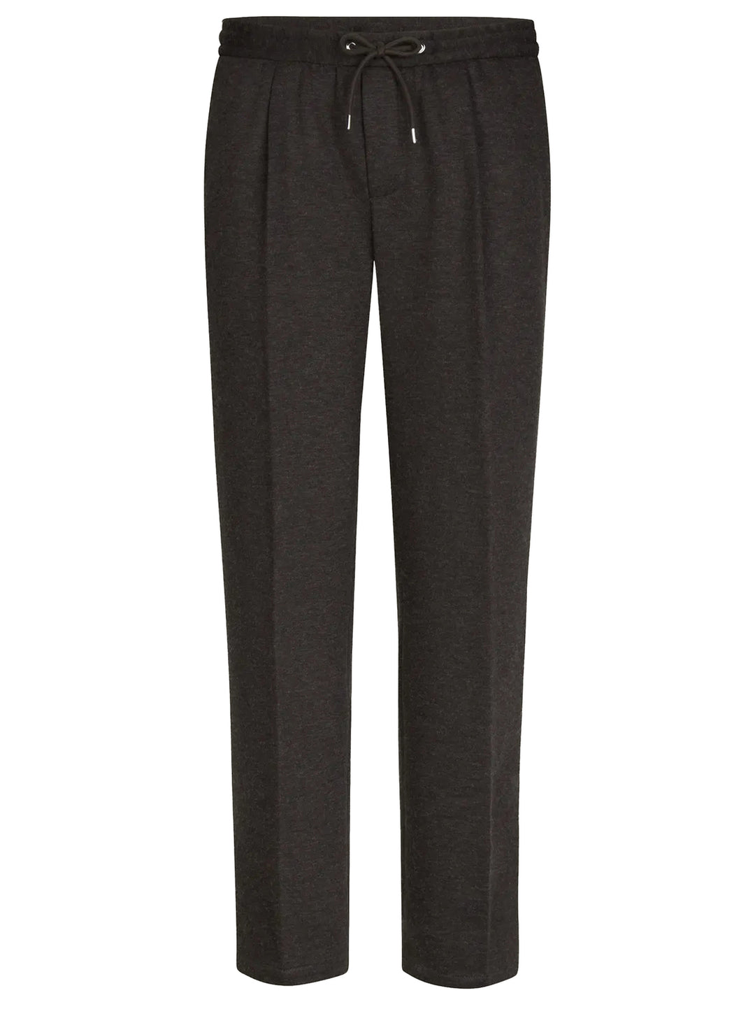 Profuomo Knitted Sportcord Pantalon – Bruin-47% polyester, 20% wol, 16% nylon, 13% katoen-HEREN BROEKEN-Bruin