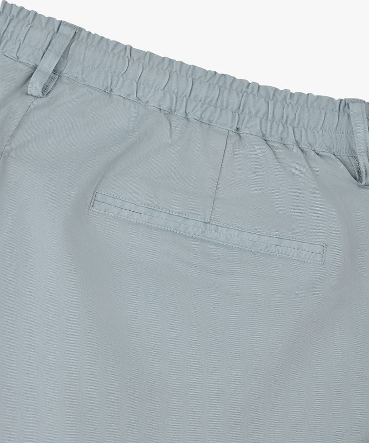Profuomo Korte Broek Sportcord – Blauw-97% katoen, 3% elastaan-HEREN BROEKEN-Blauw