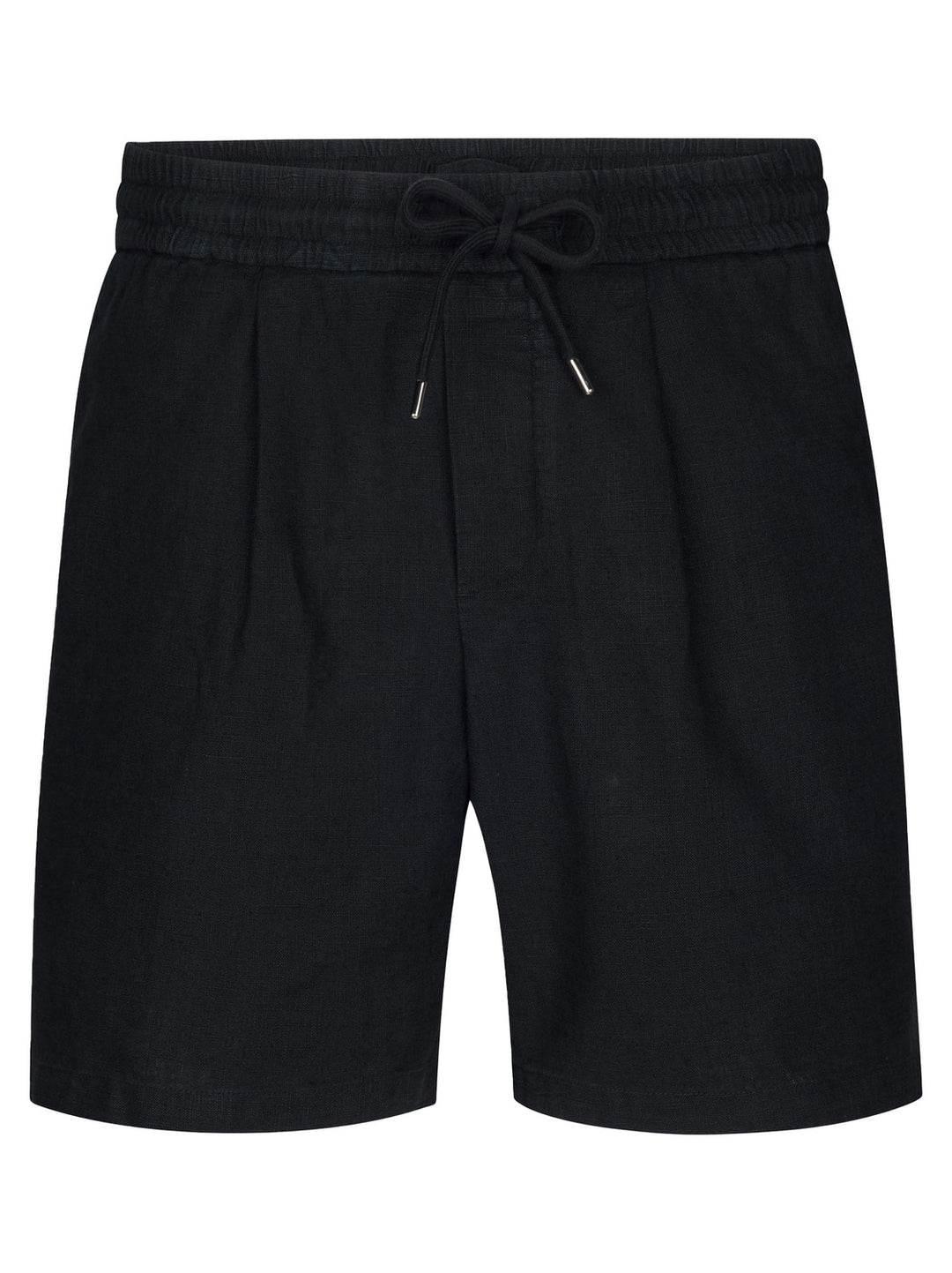 Profuomo linnen shorts – Blauw-55% linnen, 45% katoen-HEREN BROEKEN-Blauw