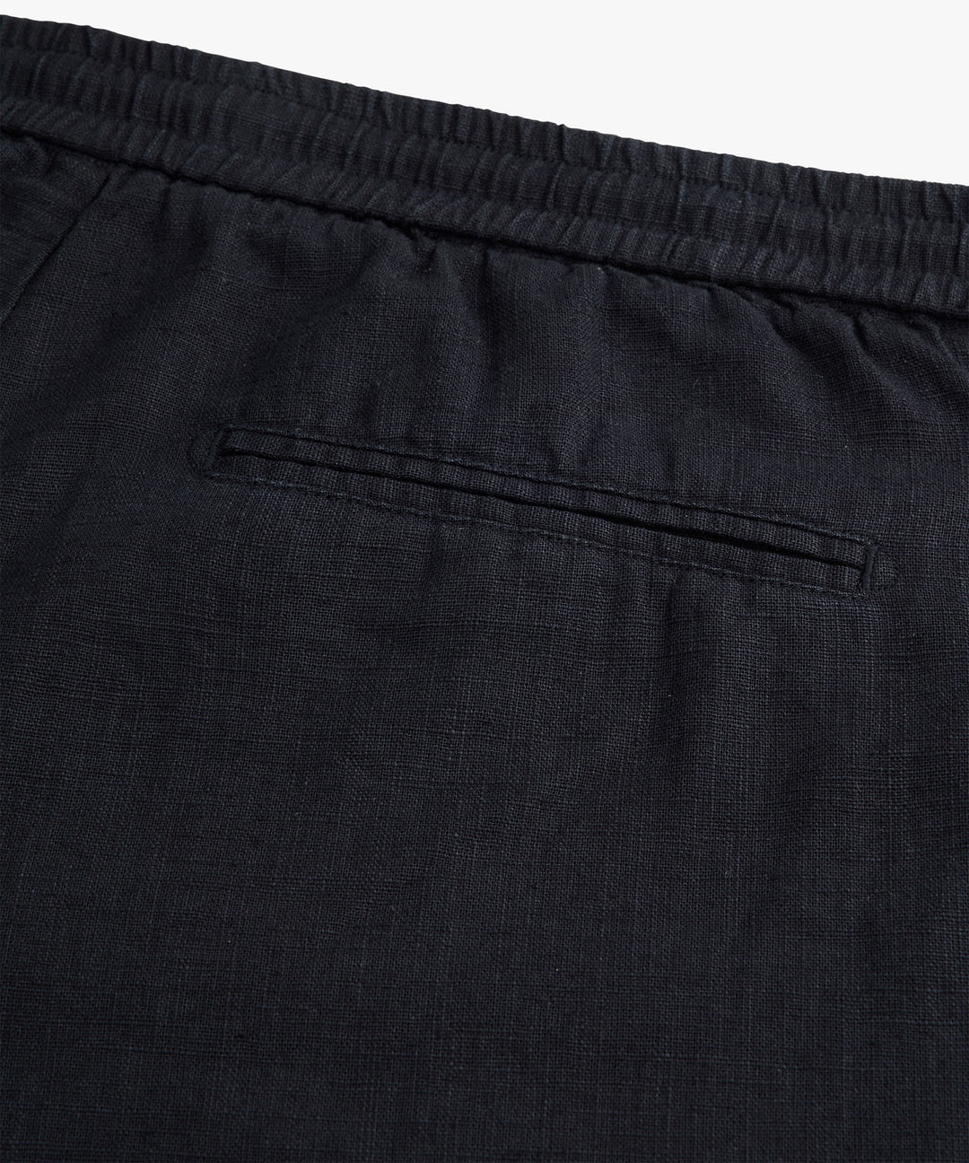 Profuomo Loose fit linnen Pantalon – Blauw-55% linnen, 45% katoen-HEREN BROEKEN-Blauw