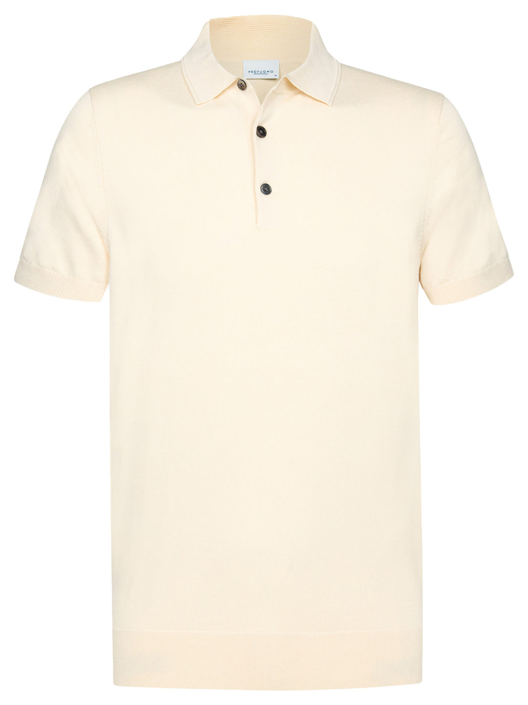 Profuomo Luxury Basic polo – Room-56% lyocell, 20% katoen, 20% polyamide, 4% zijde-HEREN POLO'S & T-SHIRTS-Room