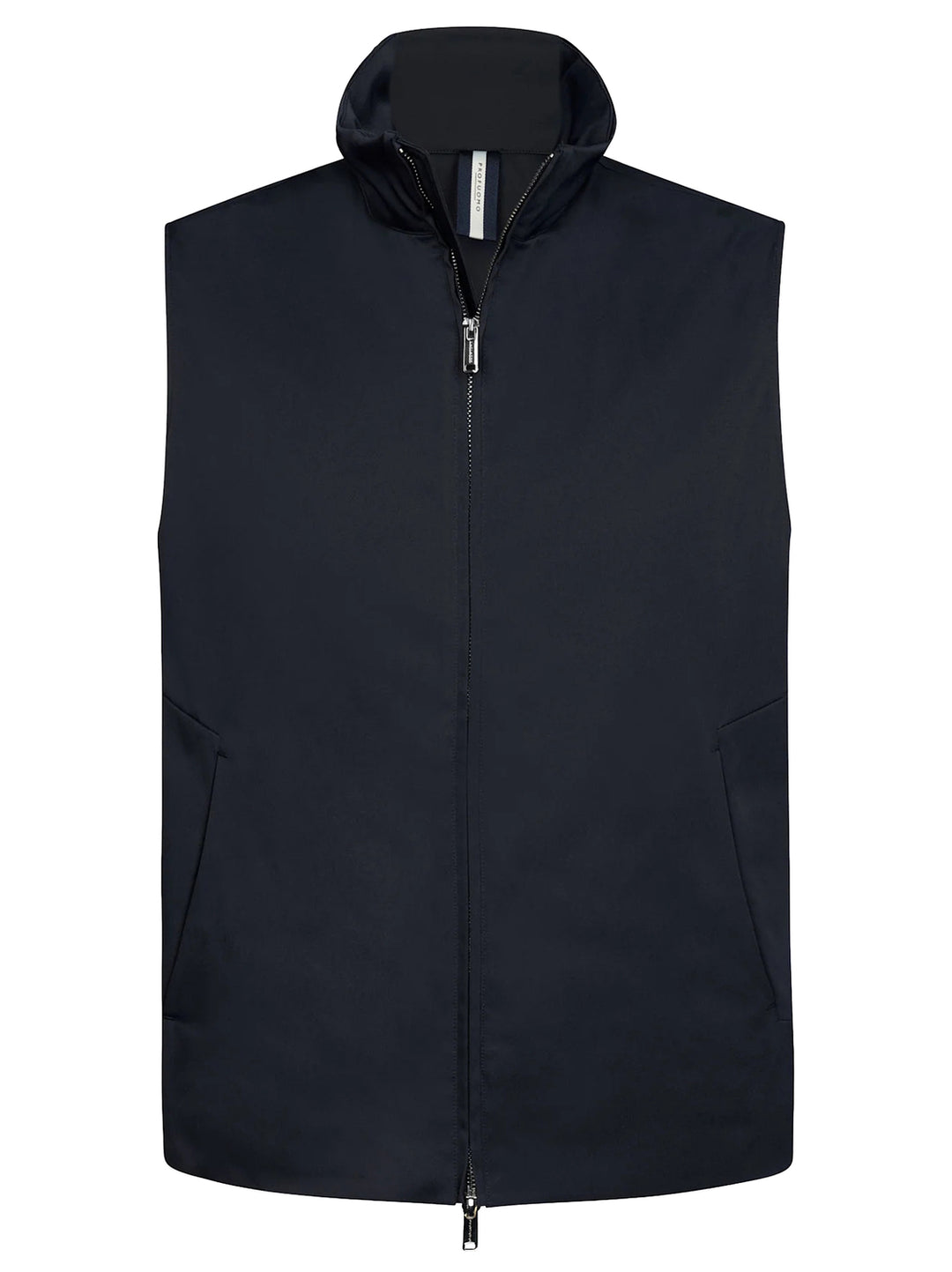 Profuomo Magnet Bodywarmer – Blauw-72% polyester, 28% elastomultiester<br />Voering: 100% polyester-HEREN JASSEN & JACKS-