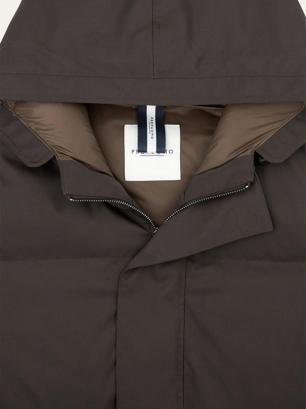 Profuomo Magnet Parka – Bruin-72% polyester, 28% elastomultiet-HEREN JASSEN & JACKS-Bruin