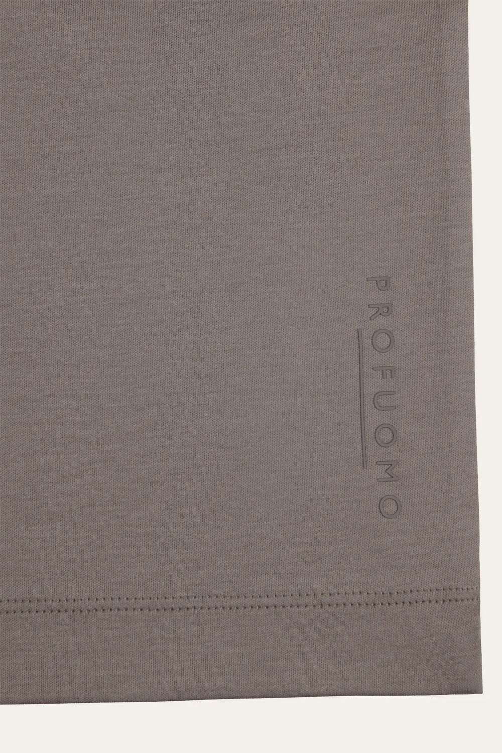 Profuomo Pima Katoen T-shirt – Aubergine-100% katoen-HEREN POLO'S & T-SHIRTS-Paars