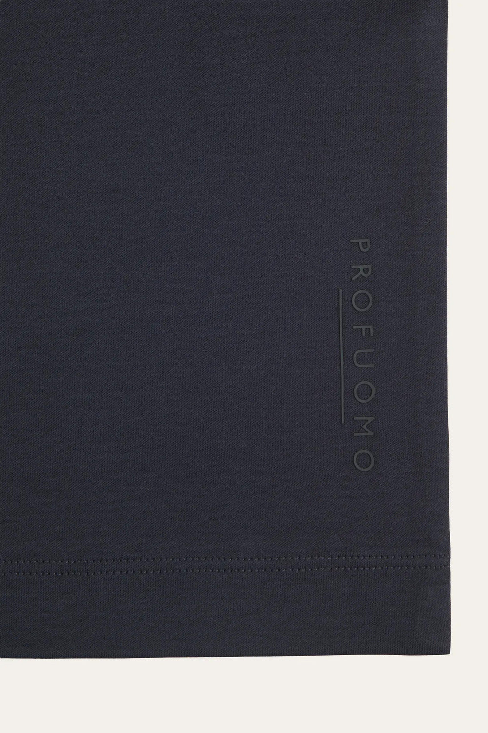 Profuomo Pima Katoen T-shirt – Blauw-100% katoen-HEREN POLO'S & T-SHIRTS-Blauw