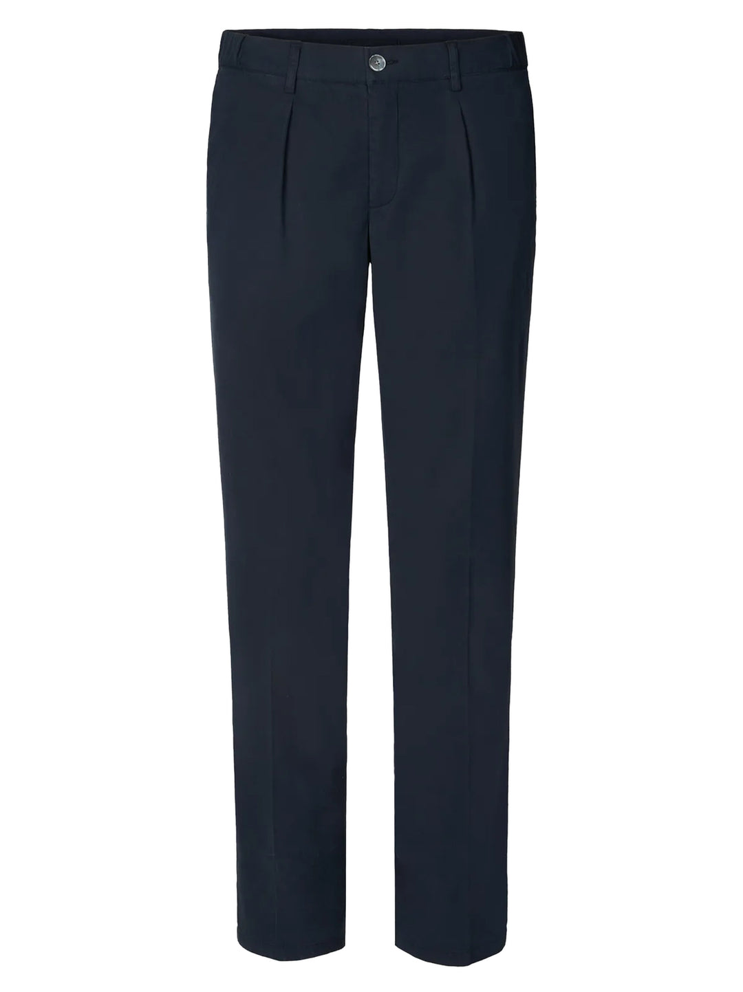 Profuomo Relaxed Broek – Navy-97% katoen, 3% elastaan-HEREN BROEKEN-Blauw
