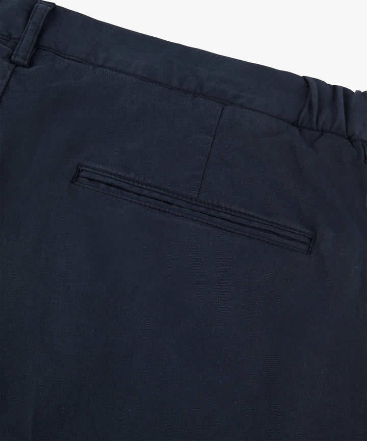 Profuomo Relaxed Broek – Navy-97% katoen, 3% elastaan-HEREN BROEKEN-Blauw