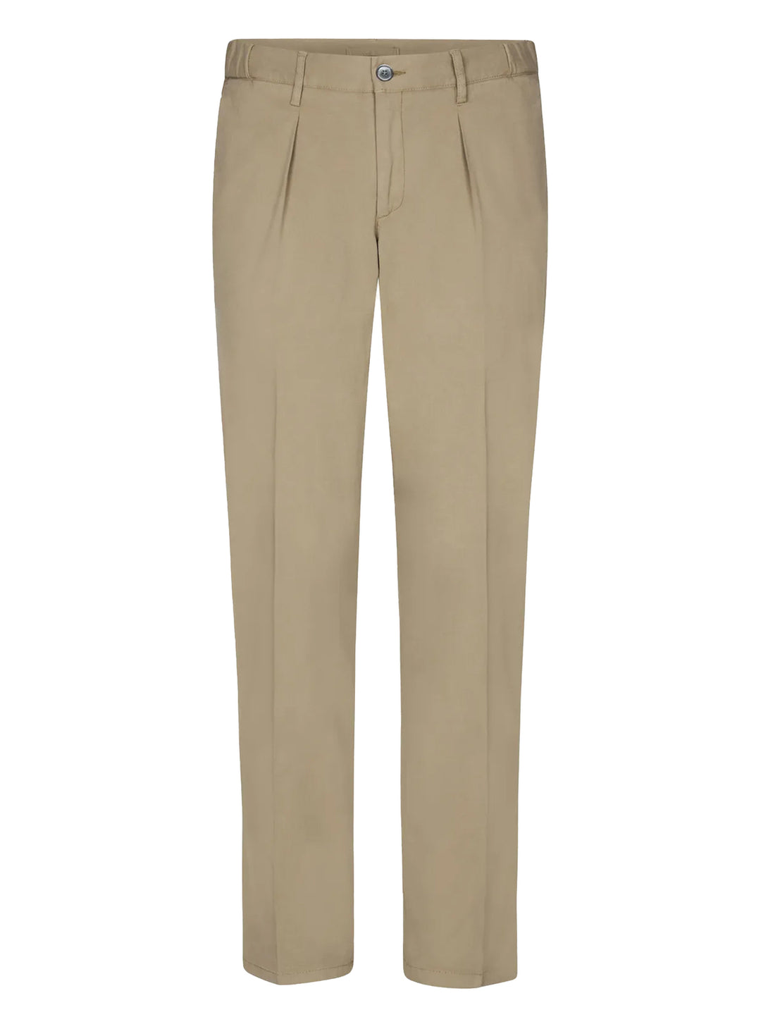 Profuomo Relaxed Broek – Taupe-97% katoen, 3% elastaan-HEREN BROEKEN-Bruin