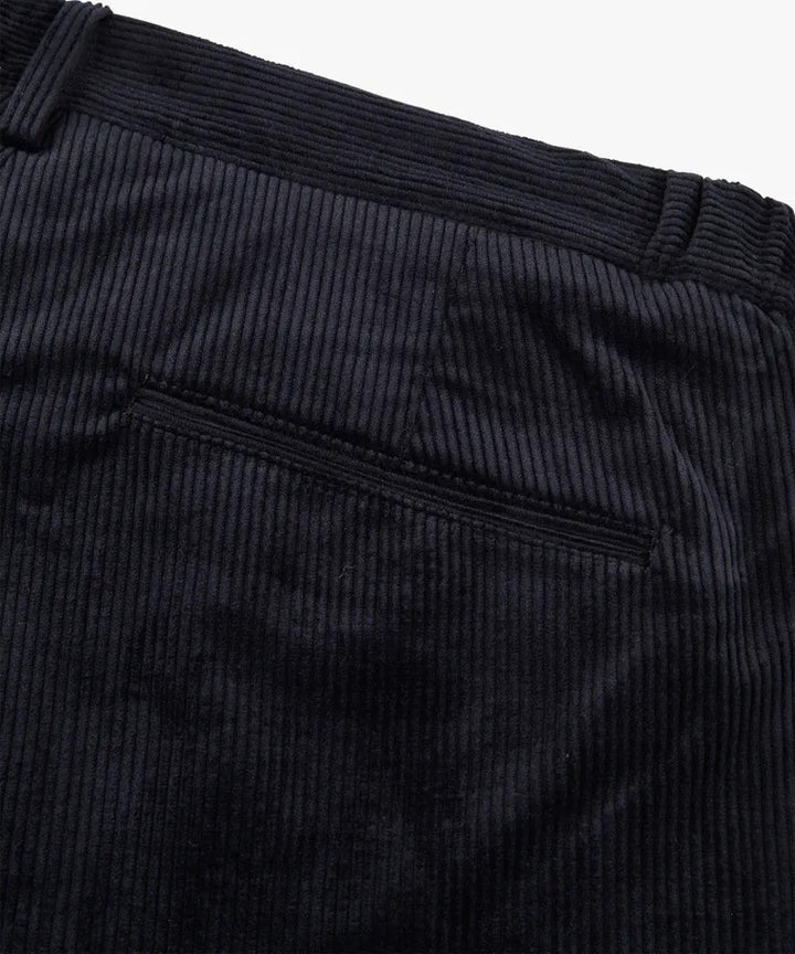 Profuomo Relaxed Fit Chino – Blauw-99% cotton, 1% elastan-HEREN BROEKEN-Blauw