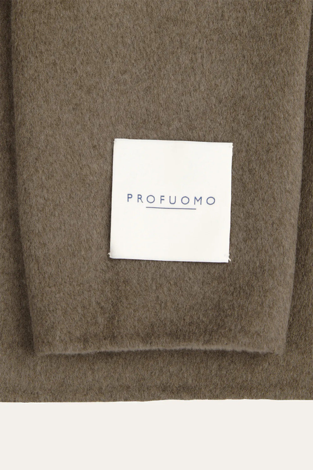 Profuomo Reversible Wollen Overshirt – Bruin-100% wol-HEREN SHIRTS-Beige