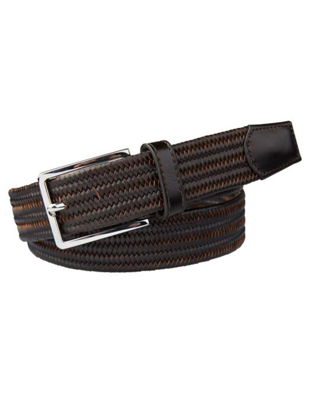 Profuomo riem-100% katoen-HEREN SCHOENEN & RIEMEN-Bruin