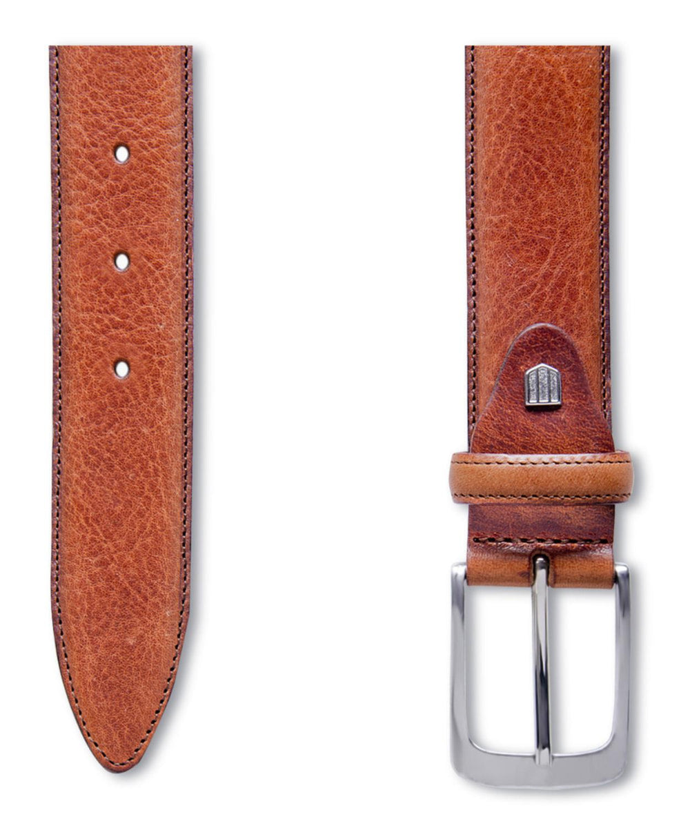 Profuomo riem-100% leer-HEREN SCHOENEN & RIEMEN-Bruin