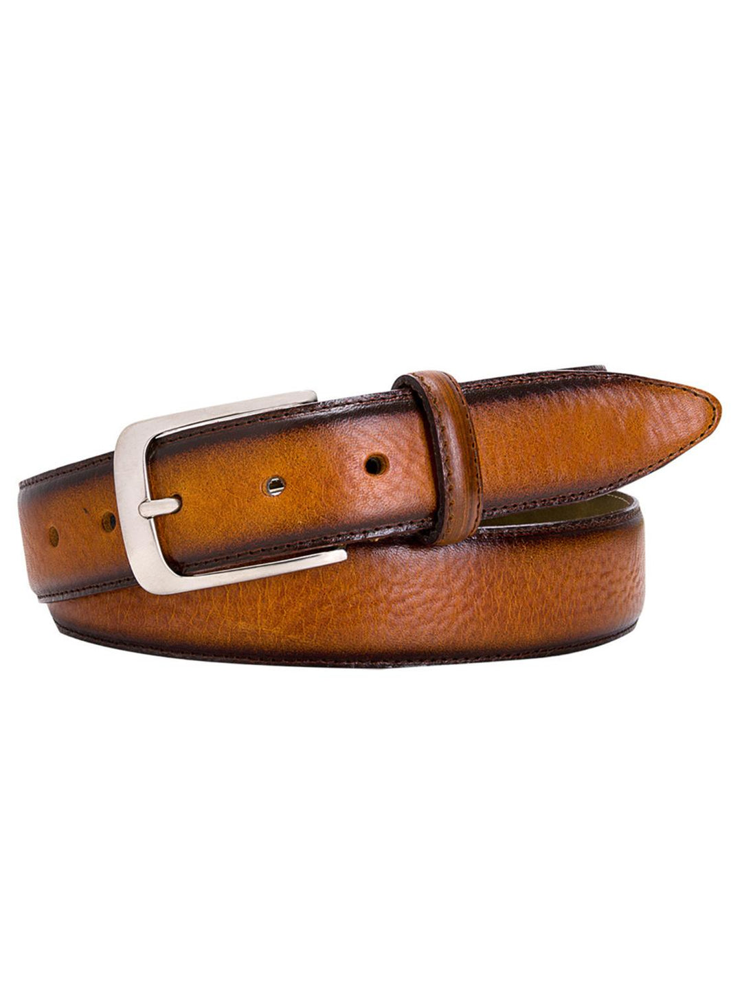 Profuomo riem-100% leer-HEREN SCHOENEN & RIEMEN-Bruin