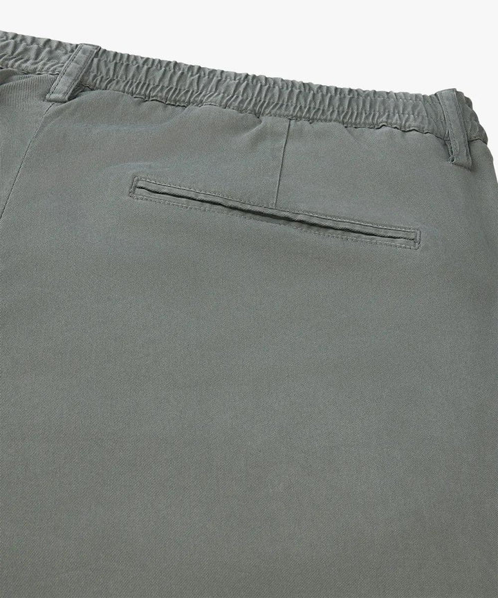 Profuomo slim fit chino-68% lyocell, 29% katoen, 3% elasthaan-HEREN BROEKEN-Groen