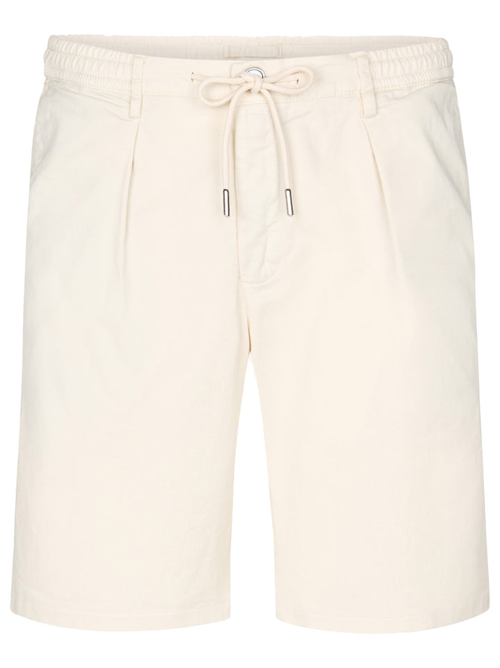 Profuomo Sportcord Korte Broek – Room-97% katoen, 3% elastaan-HEREN BROEKEN-Room