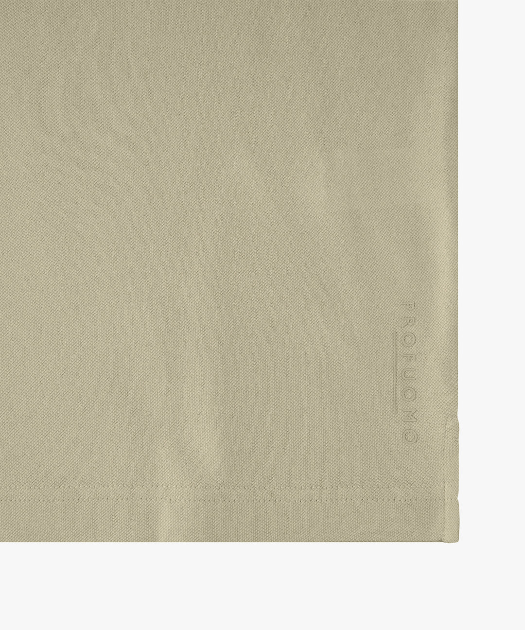 Profuomo Stretch Piqué Polo – Groen-100% katoen-HEREN POLO'S & T-SHIRTS-Groen