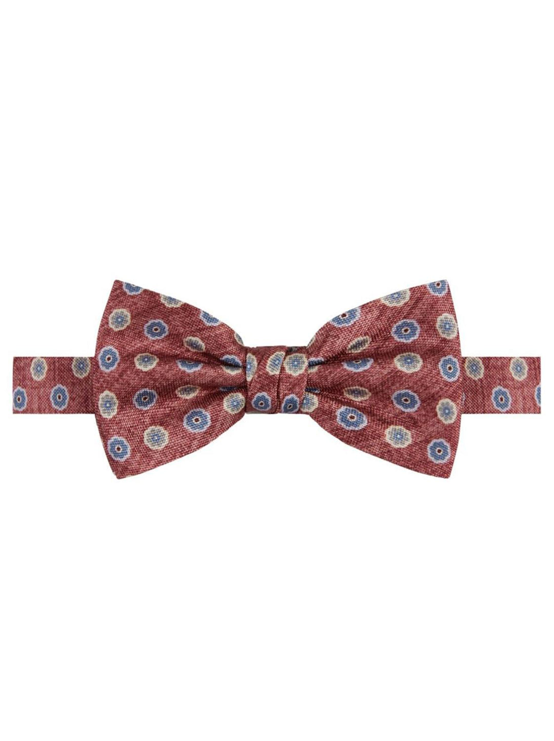 Profuomo strik-100% zijde-HEREN DAS/ STRIK/POCHETTE-Rood