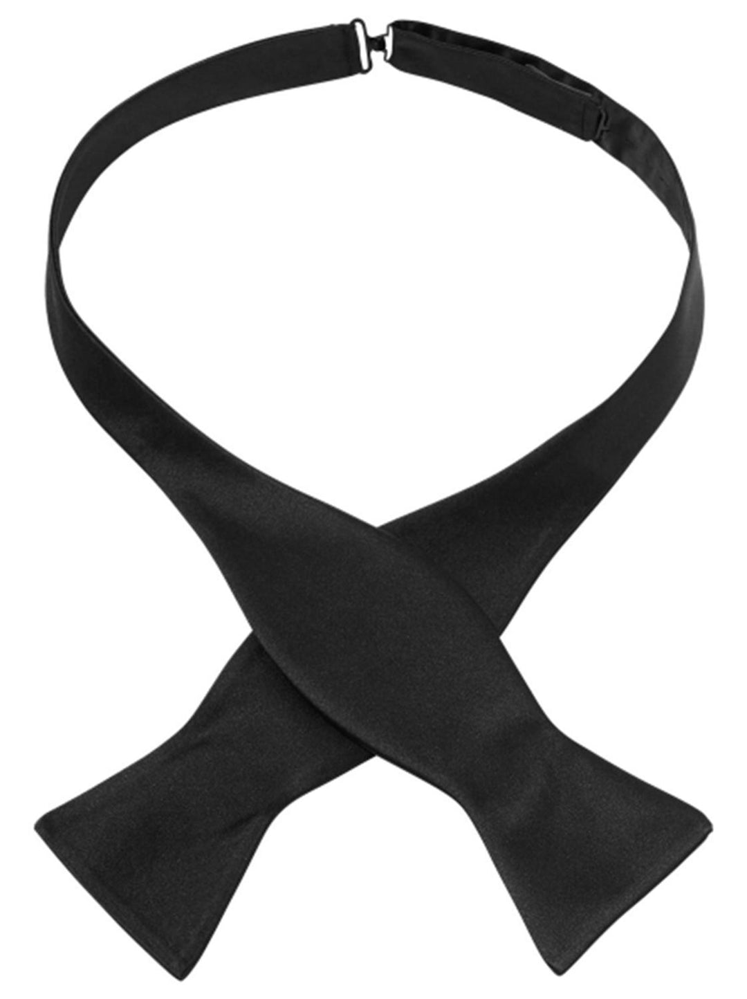 Profuomo strik-100% zijde.-HEREN DAS/ STRIK/POCHETTE-Zwart