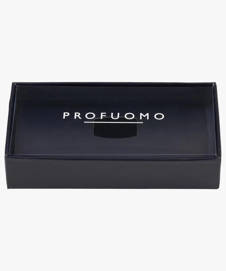 Profuomo strik bordeaux-100% zijde-HEREN DAS/ STRIK/POCHETTE-Bordeaux