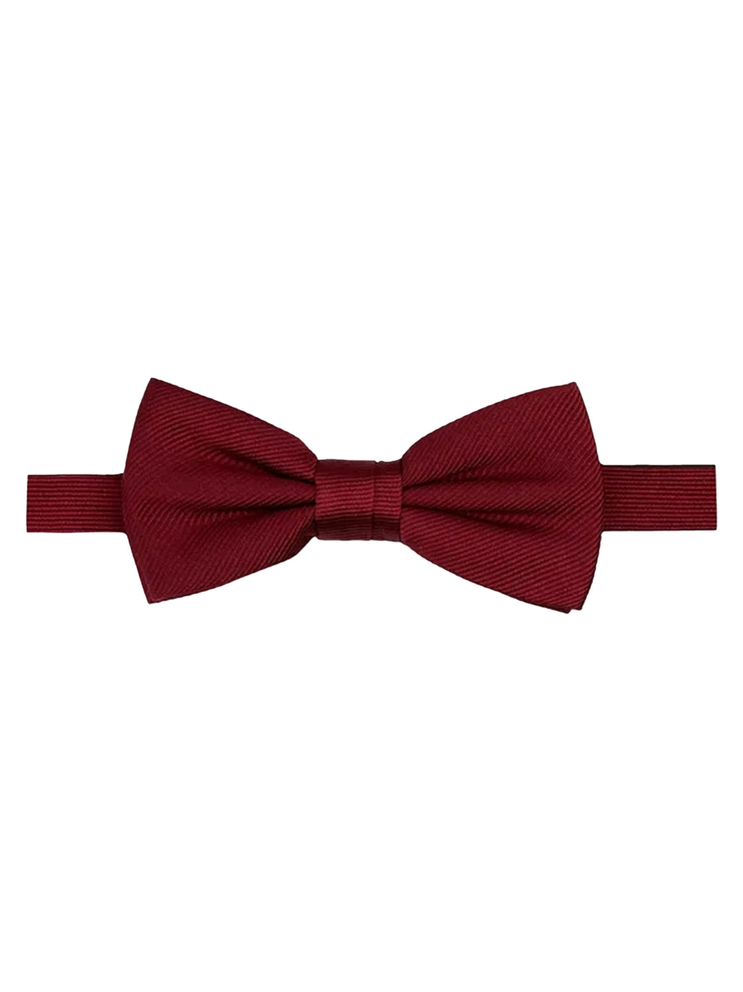 Profuomo strik bordeauxrood-100% zijde-HEREN DAS/ STRIK/POCHETTE-Bordeaux