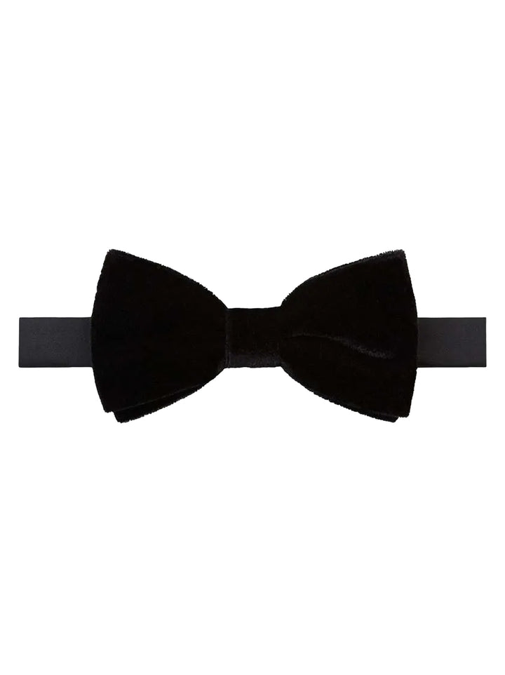 Profuomo Strik – Zwart-HEREN DAS/ STRIK/POCHETTE-Zwart