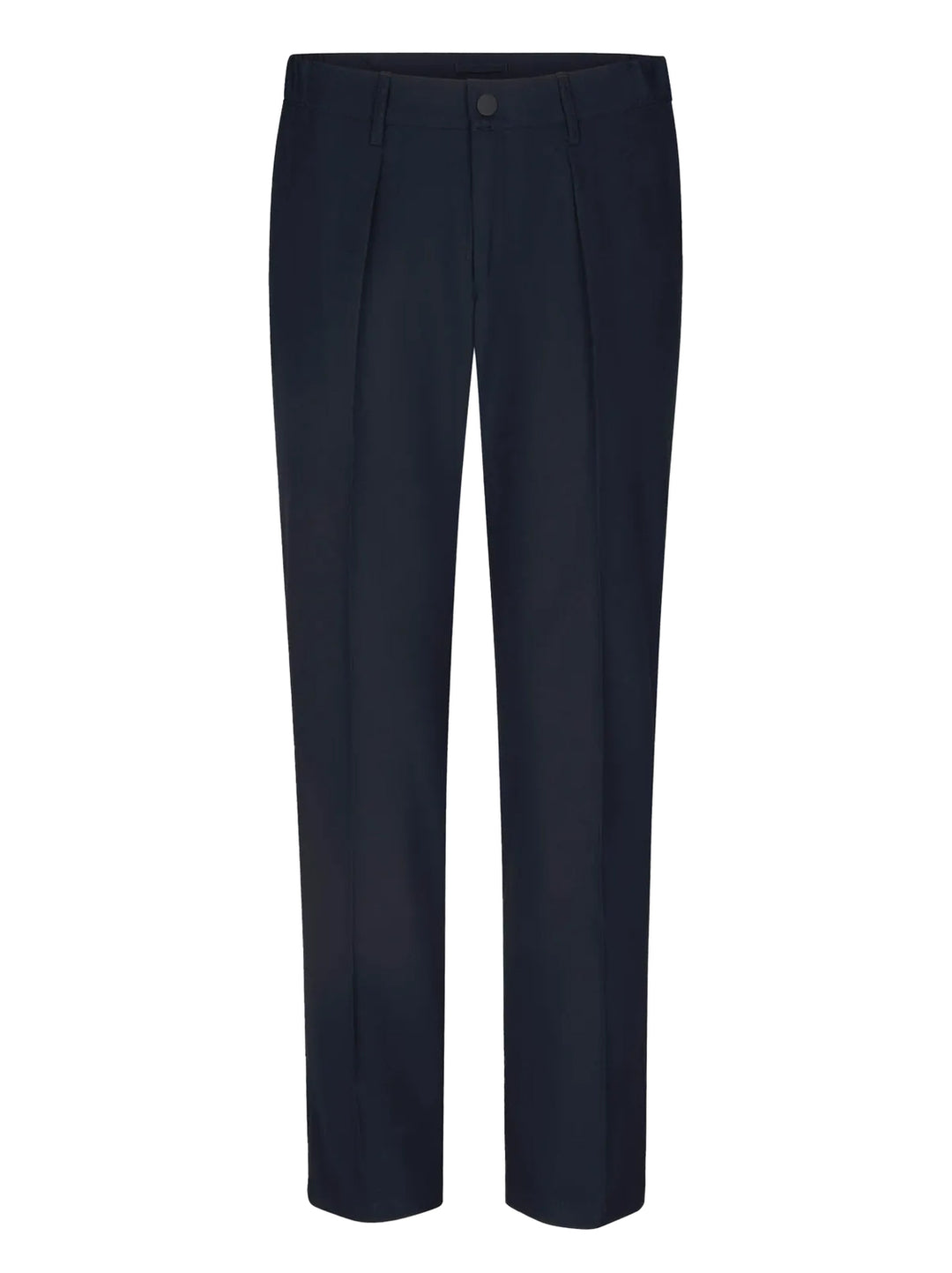 Profuomo Tech Broek – Navy-62% polyester, 33% viscose, 5% elastaan-HEREN BROEKEN-Blauw