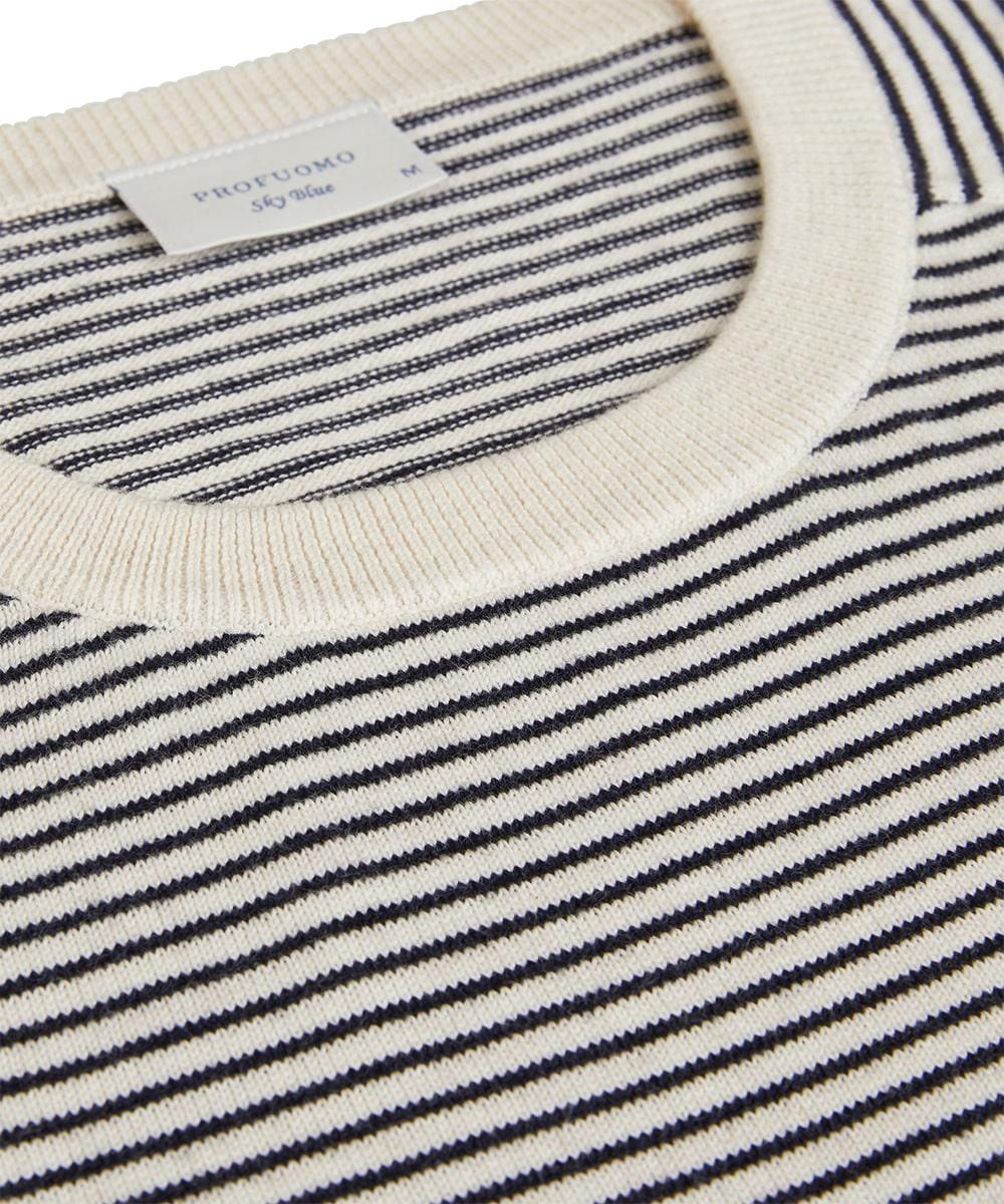 Profuomo trui-100% katoen-HEREN TRUIEN & VESTEN-Beige