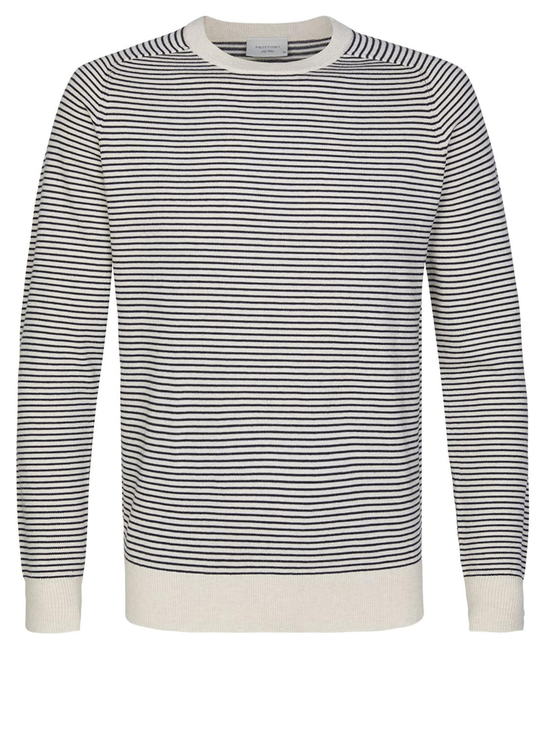 Profuomo trui-100% katoen-HEREN TRUIEN & VESTEN-Beige