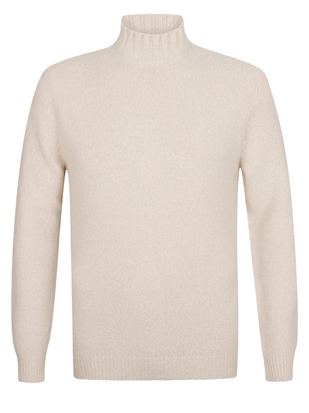 Profuomo Trui – Beige-50% wol, 28% katoen, 21% polyamide1 1% elastaan-HEREN TRUIEN & VESTEN-Beige