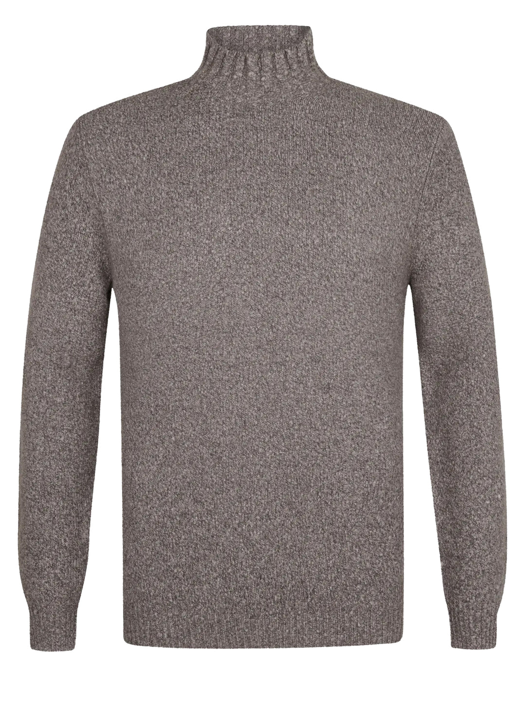 Profuomo Trui – Bruin-50% wol, 28% katoen, 21% polyamide1 1% elastaan-HEREN TRUIEN & VESTEN-Bruin